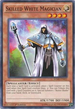 Skilled White Magician - SDMY-EN022 - Common 1st Edition