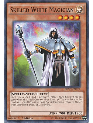 Skilled White Magician - SDMY-EN022 - Common 1st Edition