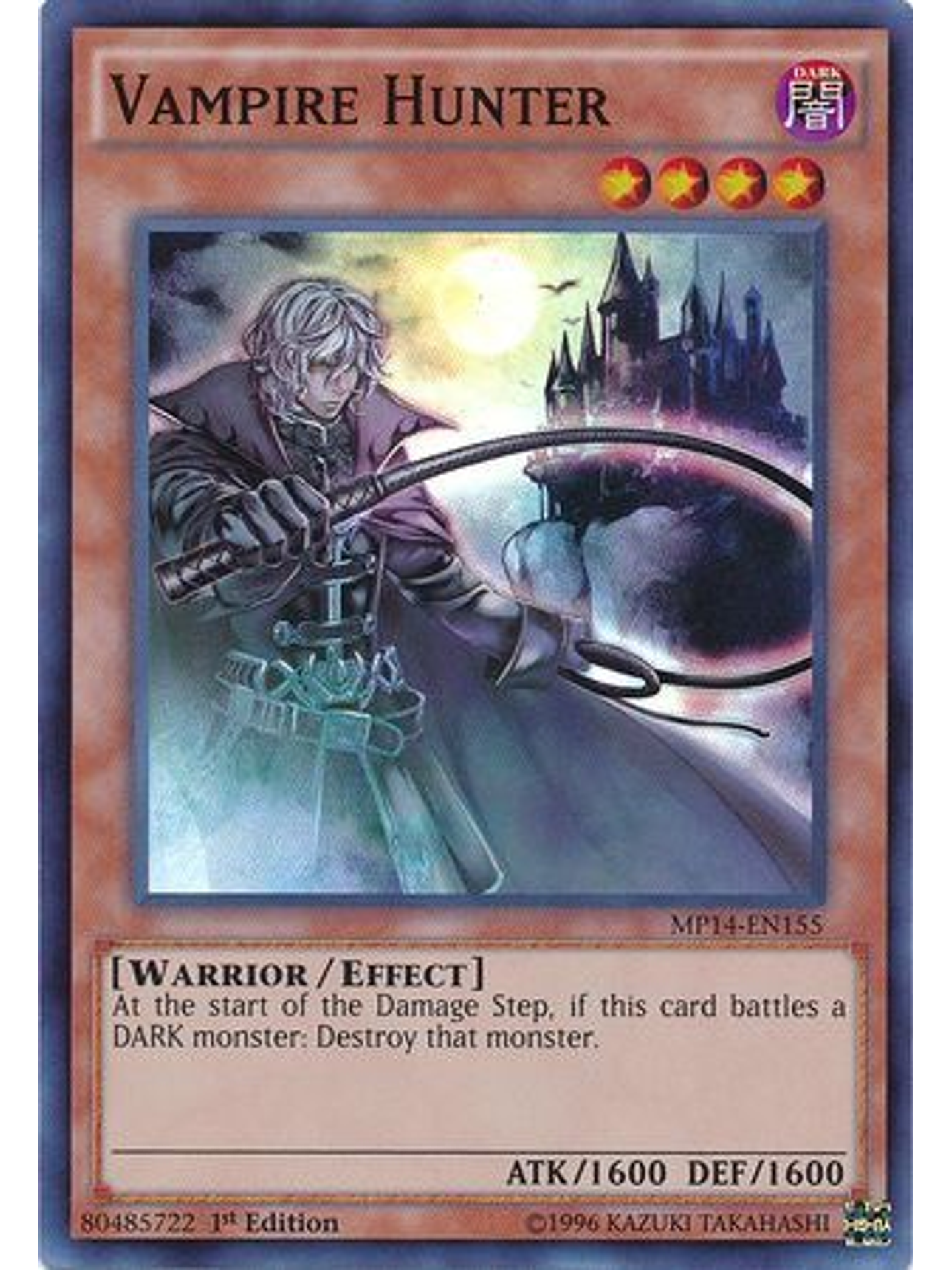 Vampire Hunter - MP14-EN155 - Super Rare 1st Edition 1