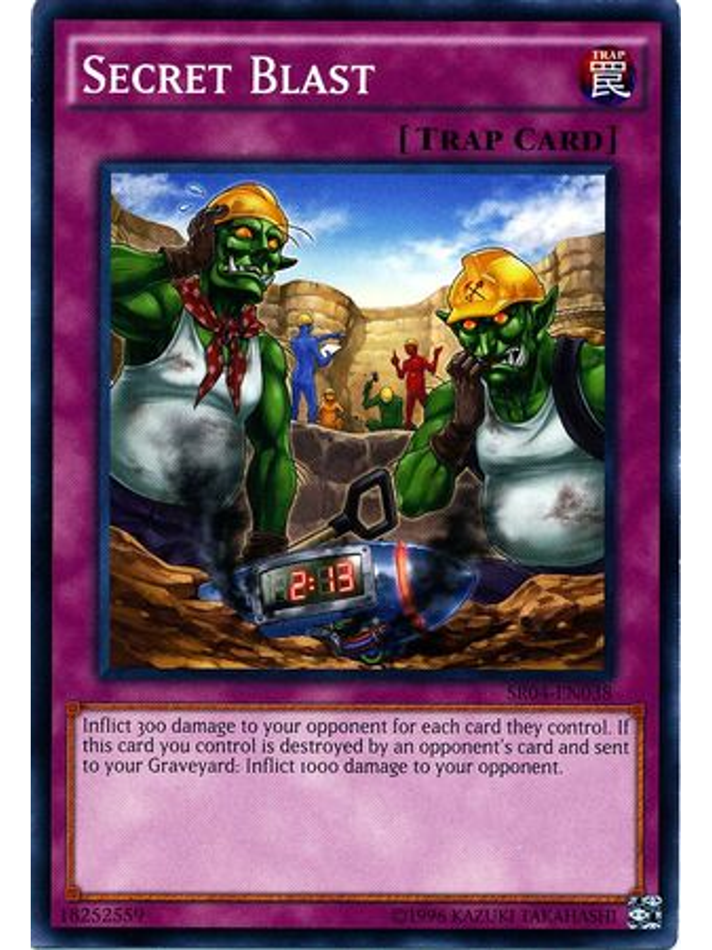 Secret Blast - SR04-EN038 - Common Unlimited 1