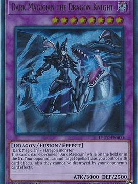 Dark Magician the Dragon Knight - LEDD-ENA00 - Ultra Rare 1st Edition