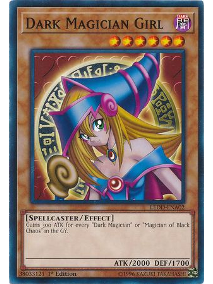 Dark Magician Girl - LEDD-ENA02 - Common 1st Edition 1