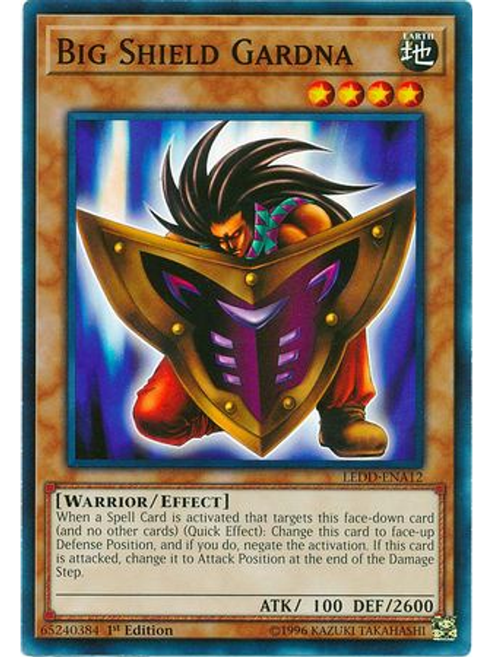 Big Shield Gardna - LEDD-ENA12 - Common 1st Edition 1