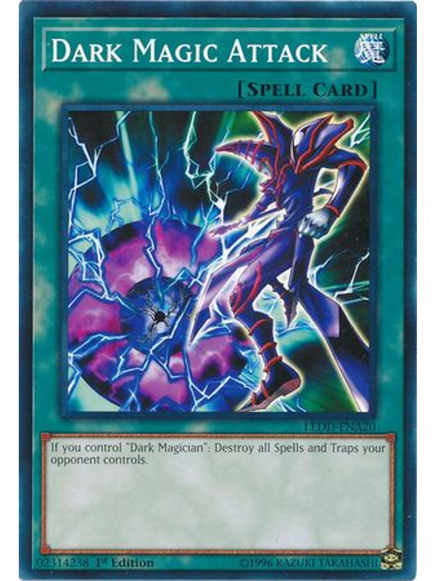 Dark Magic Attack - LEDD-ENA20 - Common 1st Edition 1
