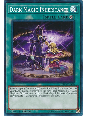 Dark Magic Inheritance - LEDD-ENA18 - Common 1st Edition