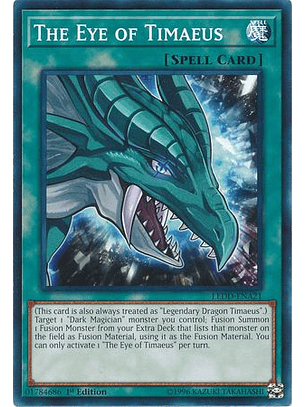 The Eye of Timaeus - LEDD-ENA21 - Common 1st Edition