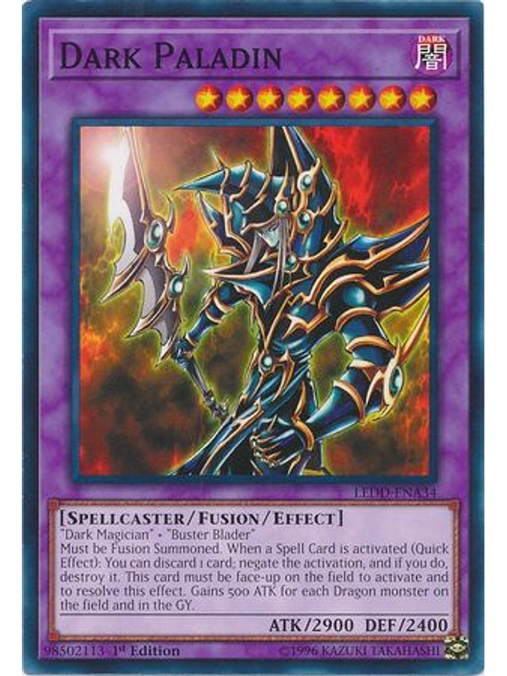 Dark Paladin - LEDD-ENA34 - Common 1st Edition 1