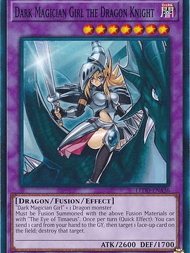 Dark Magician Girl the Dragon Knight - LEDD-ENA36 - Common 1st Edition