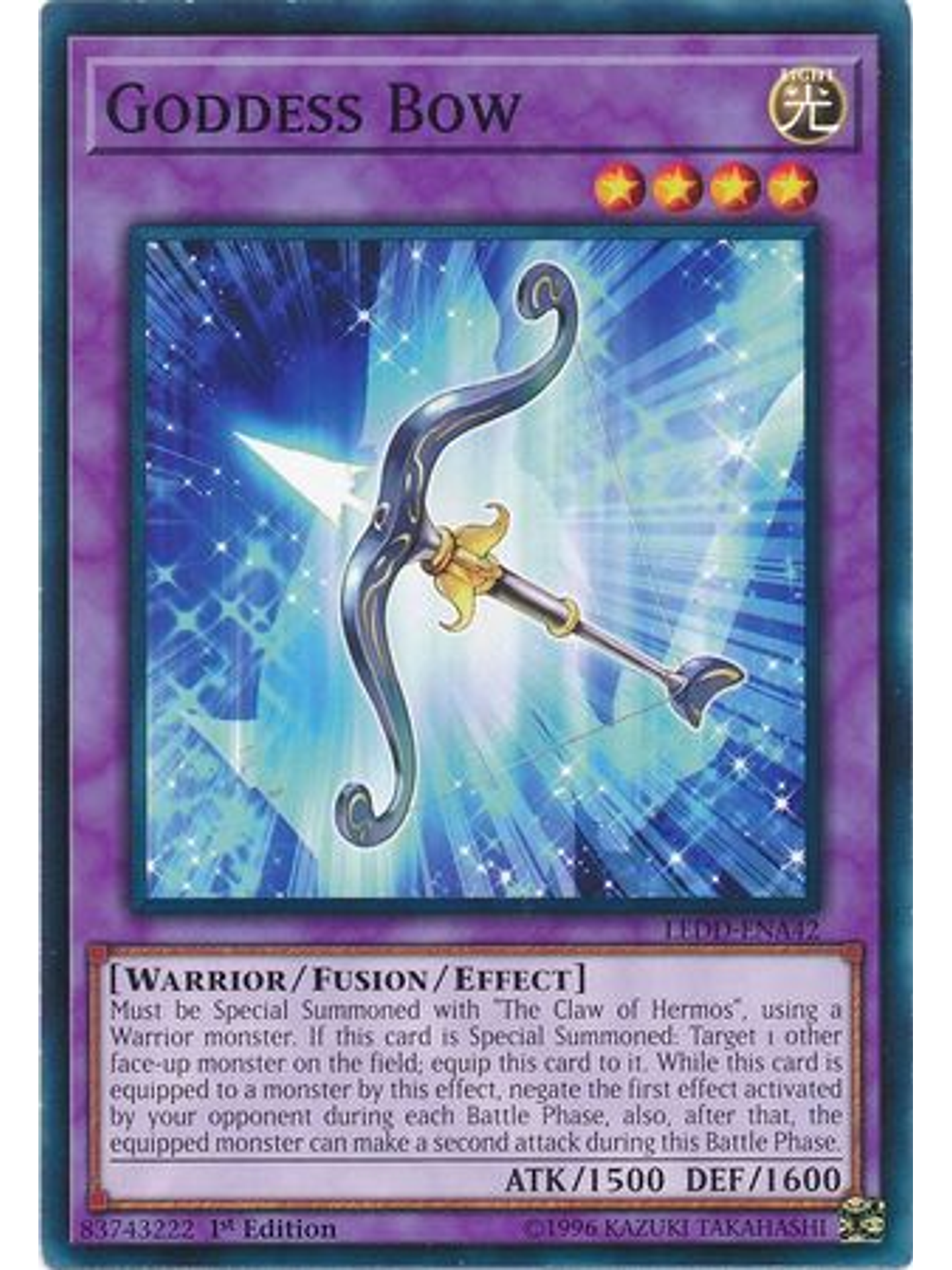 Goddess Bow - LEDD-ENA42 - Common 1st Edition 1