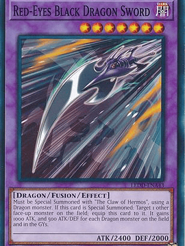 Red-Eyes Black Dragon Sword - LEDD-ENA43 - Common 1st Edition