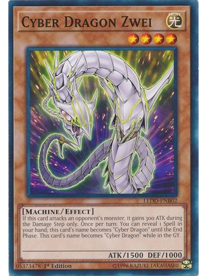 Cyber Dragon Zwei - LEDD-ENB02 - Common 1st Edition 1