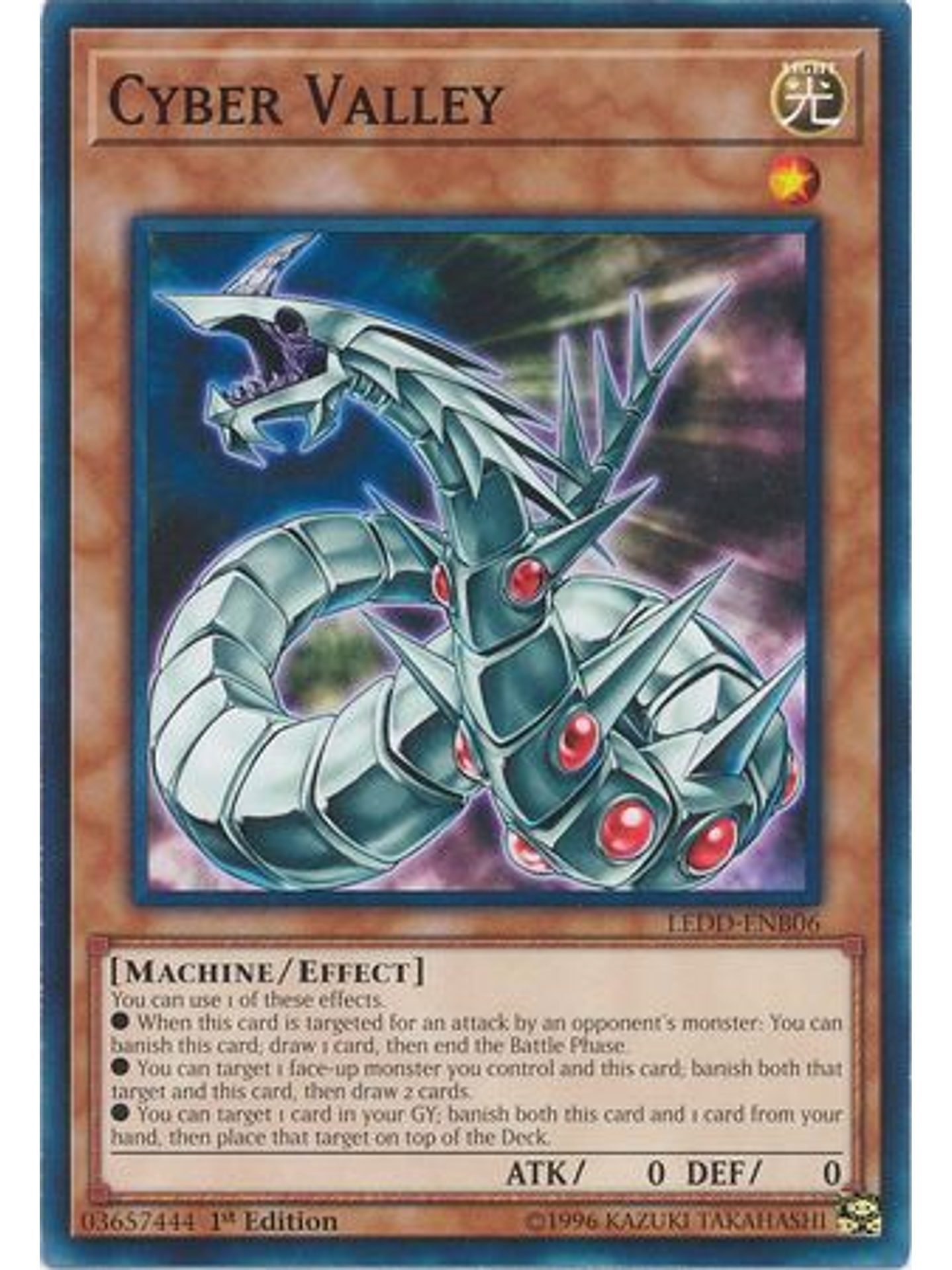 Cyber Valley - LEDD-ENB06 - Common 1st Edition 1