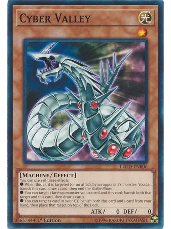 Cyber Valley - LEDD-ENB06 - Common 1st Edition 1