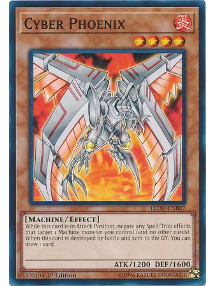 Cyber Phoenix - LEDD-ENB07 - Common 1st Edition 1