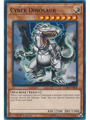 Cyber Dinosaur - LEDD-ENB08 - Common 1st Edition