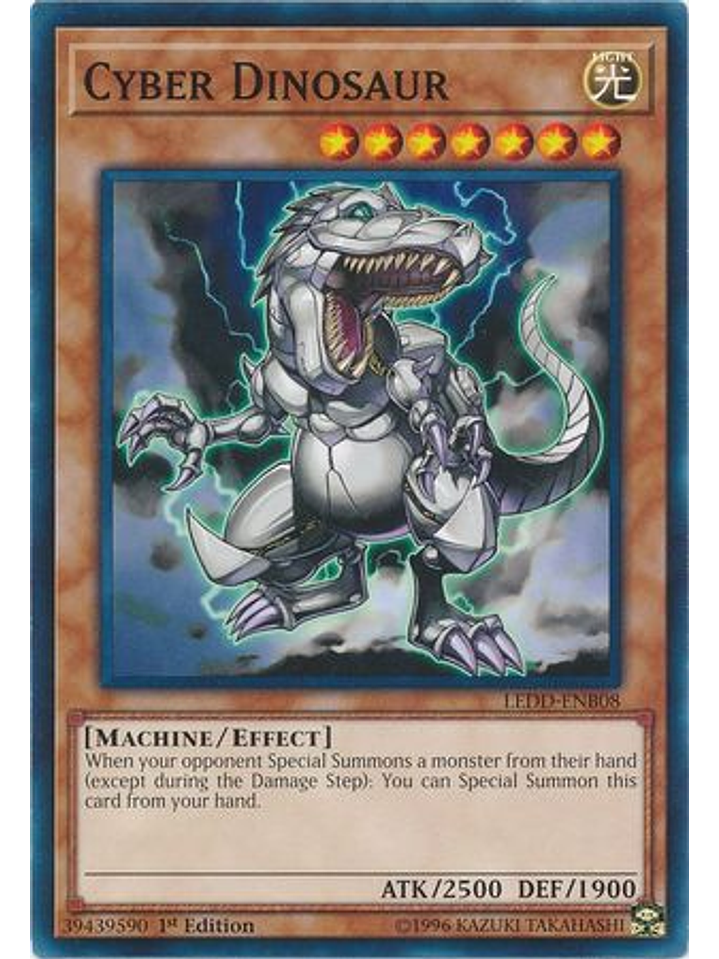 Cyber Dinosaur - LEDD-ENB08 - Common 1st Edition 1