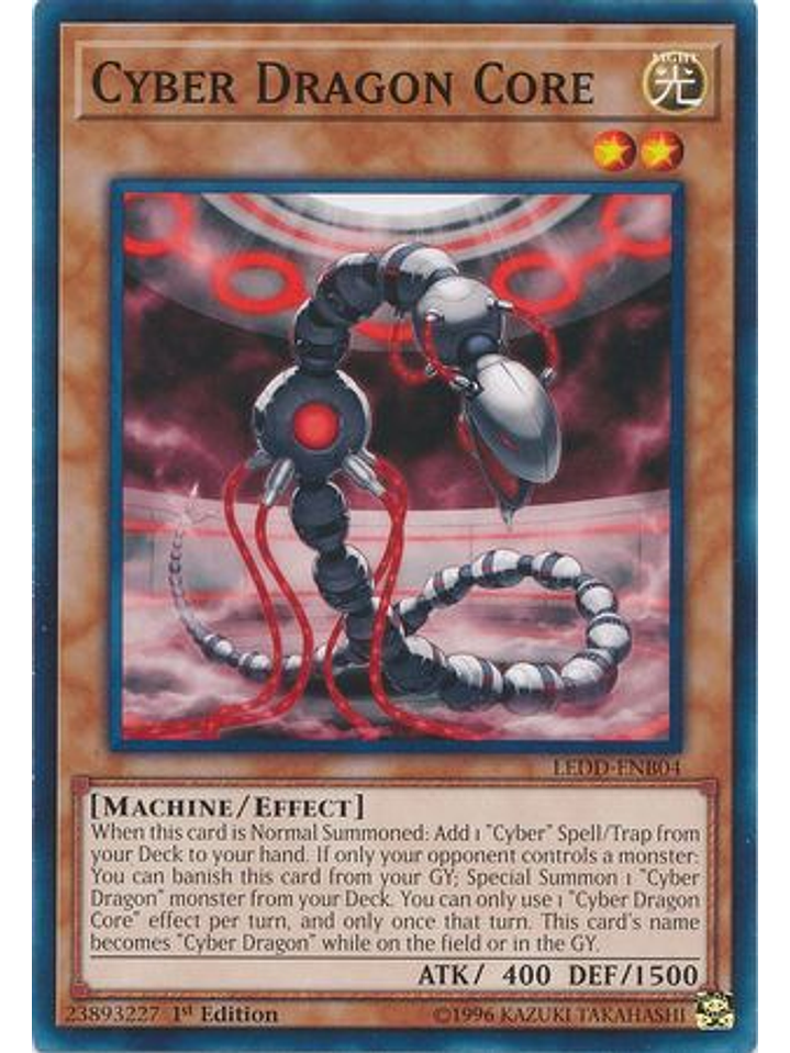 Cyber Dragon Core - LEDD-ENB04 - Common 1st Edition 1