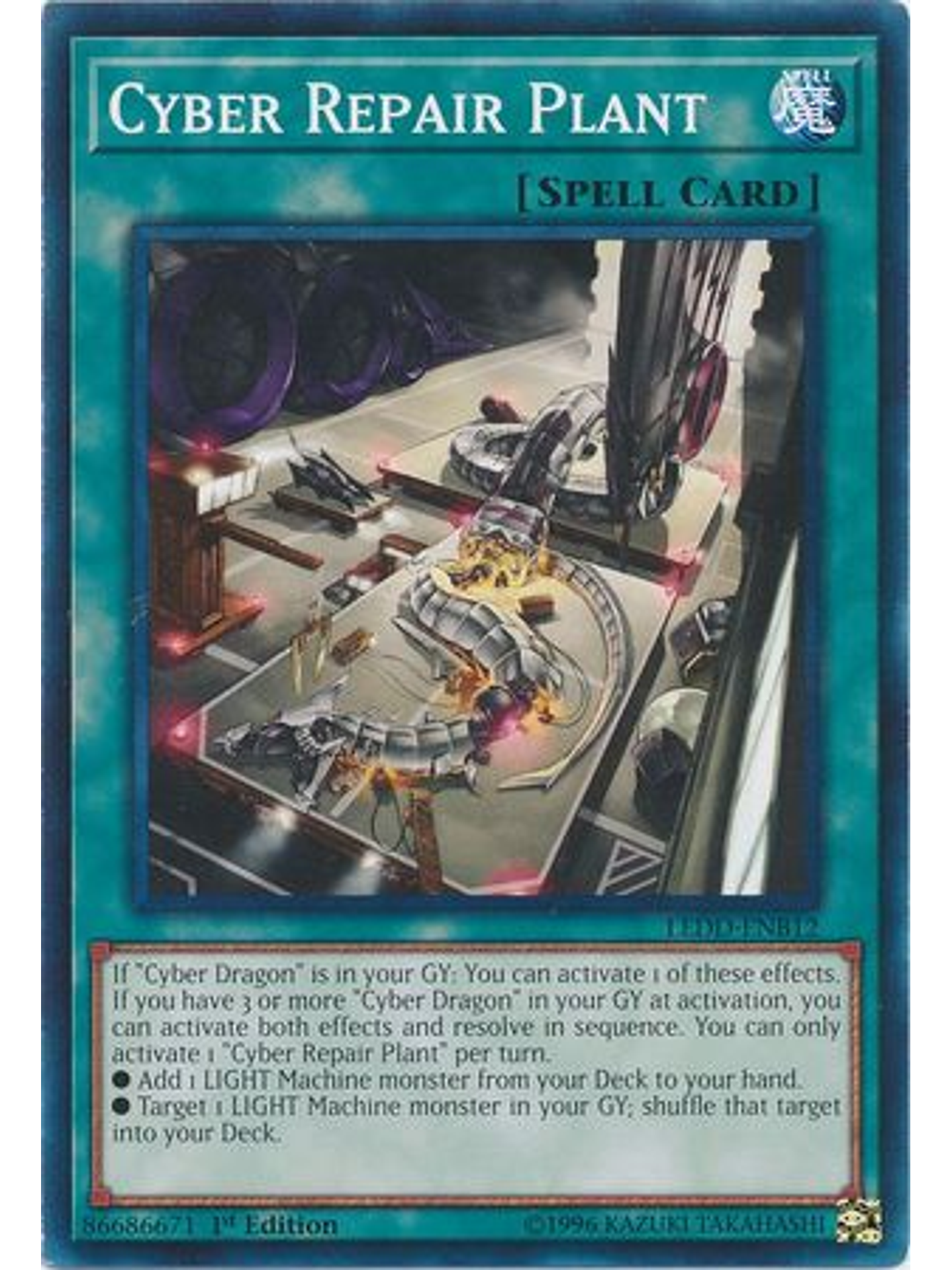 Cyber Repair Plant - LEDD-ENB12 - Common 1st Edition 1