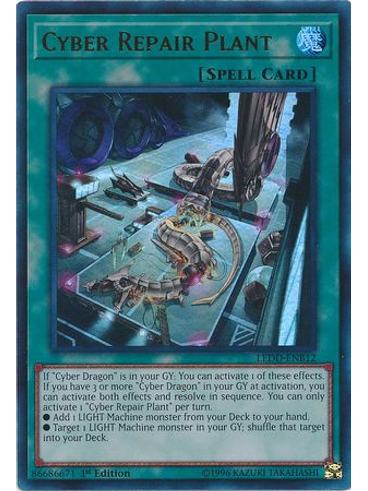 Cyber Repair Plant - LEDD-ENB12 - Ultra Rare 1st Edition 1