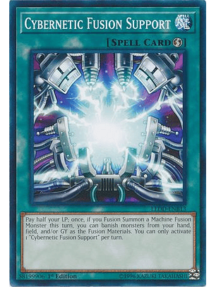 Cybernetic Fusion Support - LEDD-ENB13 - Common 1st Edition