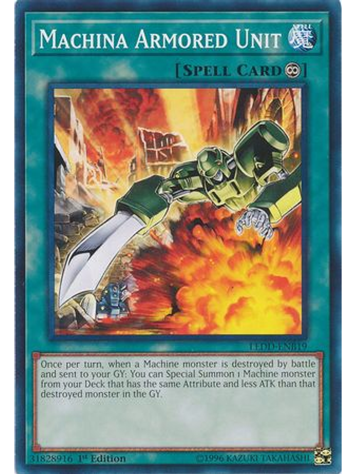 Machina Armored Unit - LEDD-ENB19 - Common 1st Edition 1