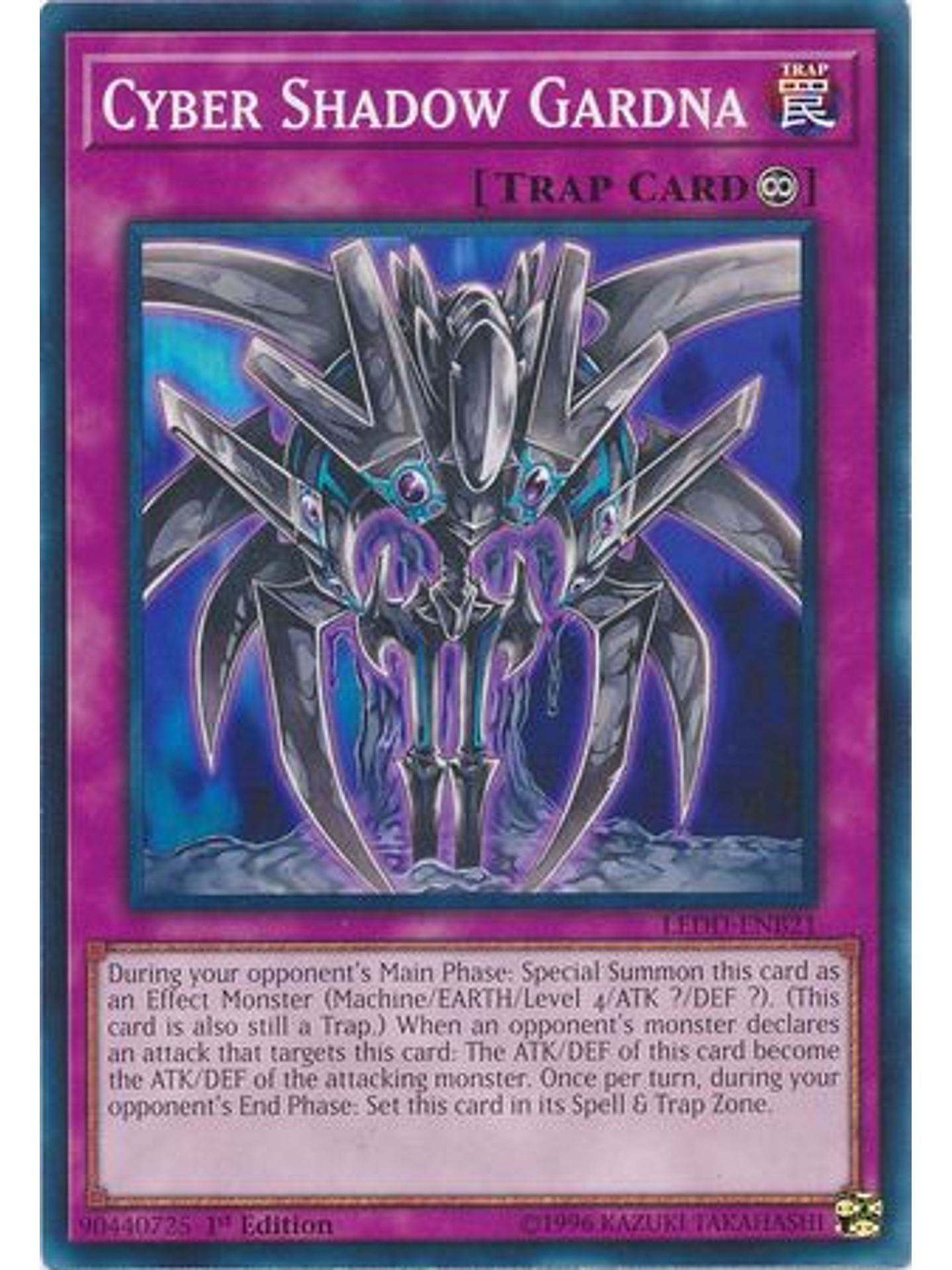 Cyber Shadow Gardna - LEDD-ENB21 - Common 1st Edition 1