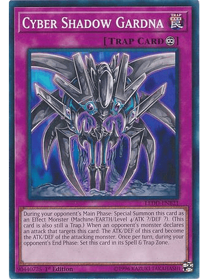 Cyber Shadow Gardna - LEDD-ENB21 - Common 1st Edition