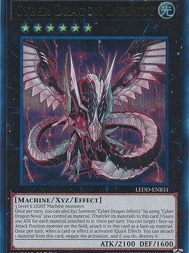 Cyber Dragon Infinity - LEDD-ENB31 - Ultra Rare 1st Edition