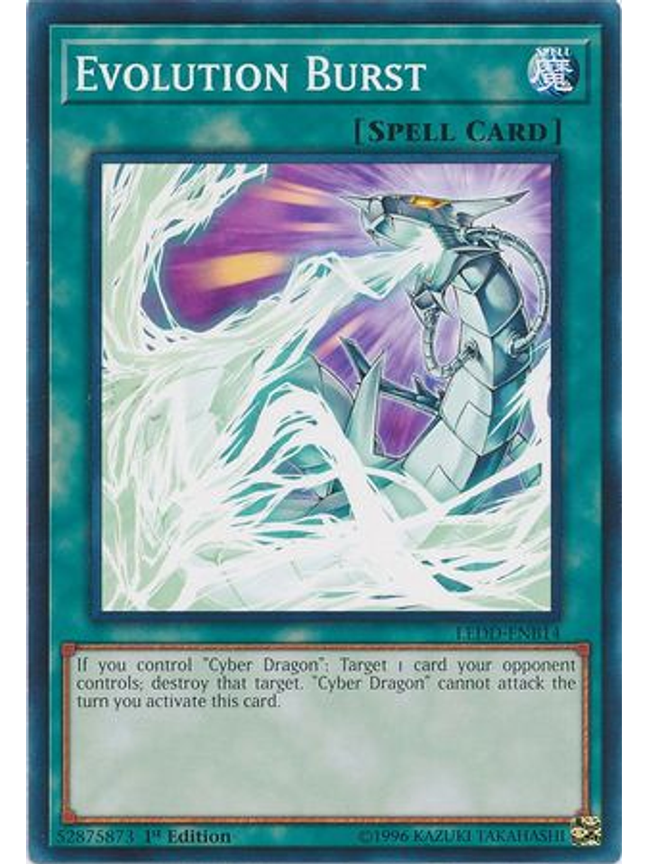 Evolution Burst - LEDD-ENB14 - Common 1st Edition 1