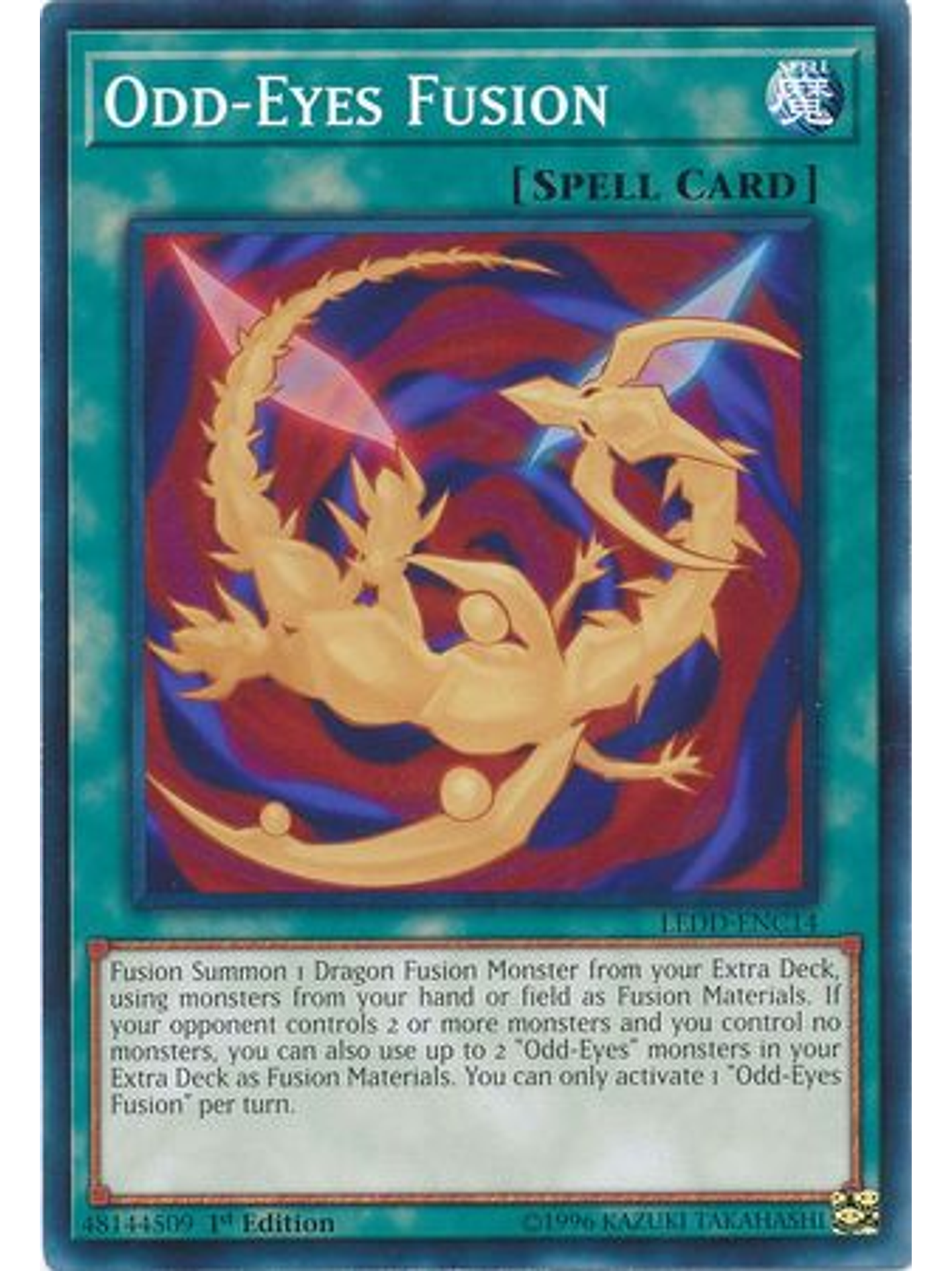 Odd-Eyes Fusion - LEDD-ENC14 - Common 1st Edition 1