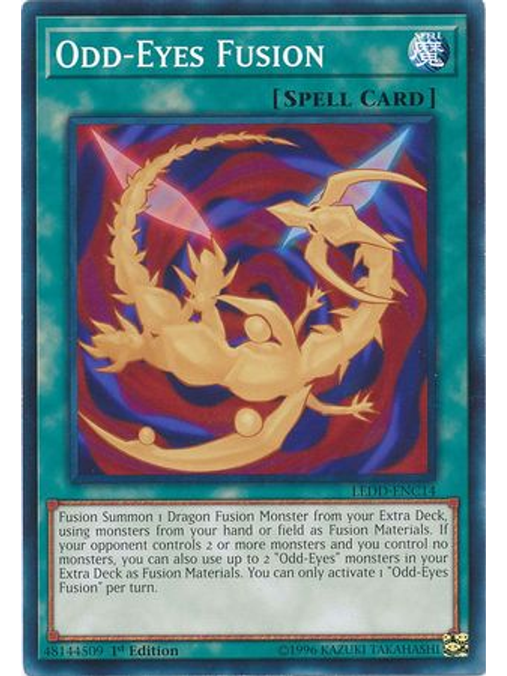 Odd-Eyes Fusion - LEDD-ENC14 - Common 1st Edition 1