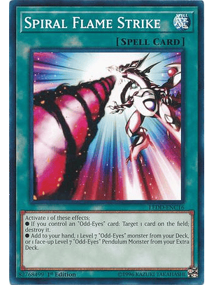 Spiral Flame Strike - LEDD-ENC16 - Common 1st Edition