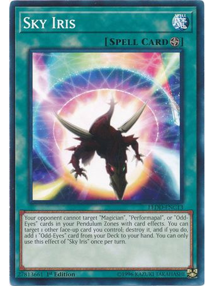 Sky Iris - LEDD-ENC13 - Common 1st Edition 1