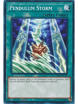 Pendulum Storm - LEDD-ENC19 - Common 1st Edition