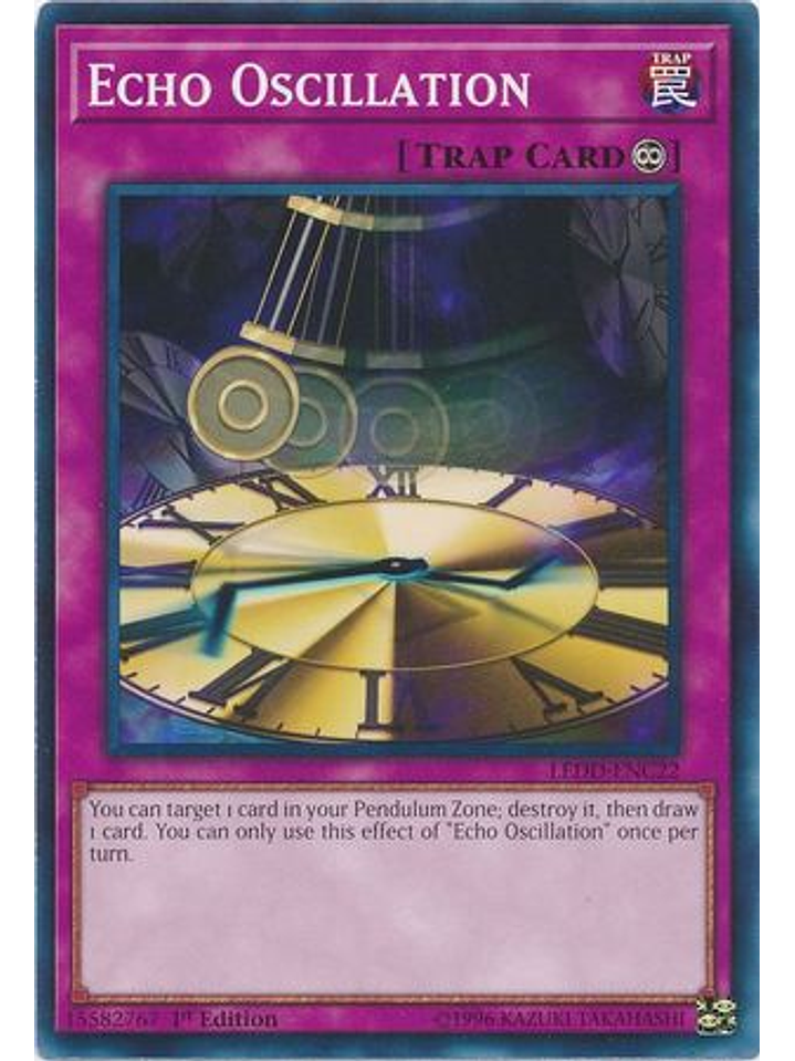 Echo Oscillation - LEDD-ENC22 - Common 1st Edition 1