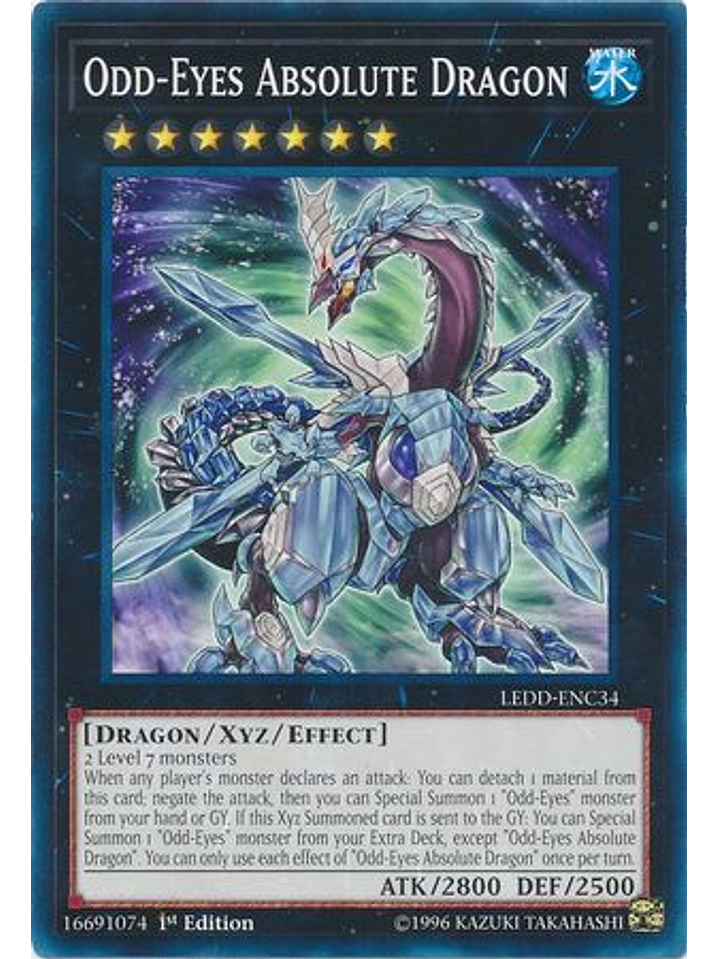 Odd-Eyes Absolute Dragon - LEDD-ENC34 - Common 1st Edition 1