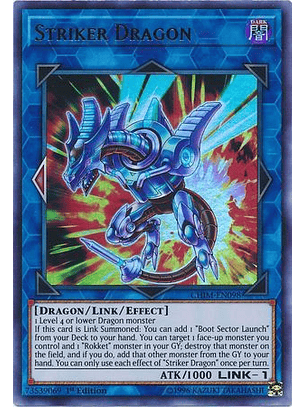 Striker Dragon - CHIM-EN098 - Ultra Rare 1st Edition