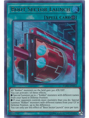 Boot Sector Launch - EXFO-EN053 - Ultra Rare Unlimited