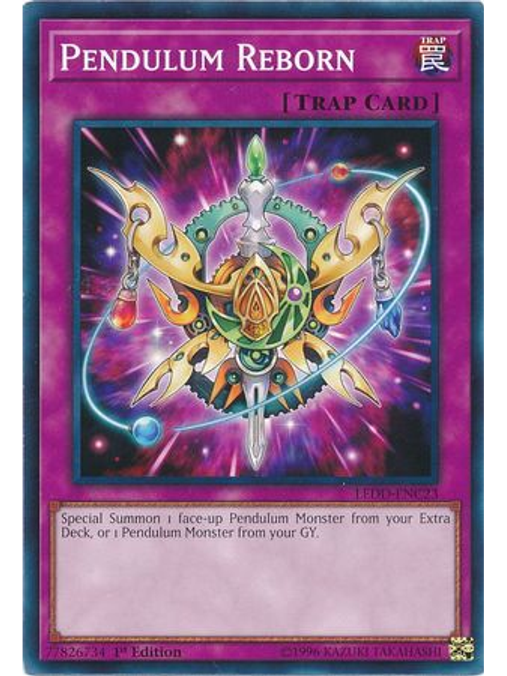 Pendulum Reborn - LEDD-ENC23 - Common 1st Edition 1