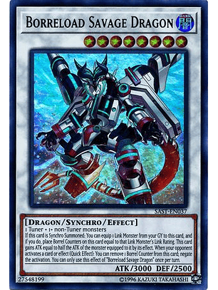 Borreload Savage Dragon - SAST-EN037 - Ultra Rare Unlimited