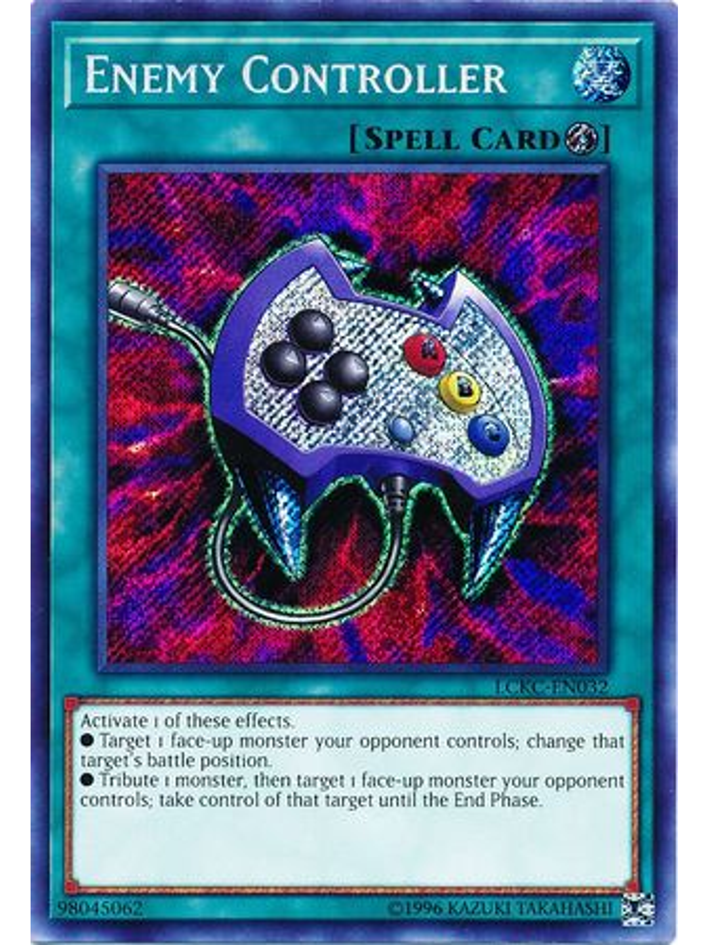 Enemy Controller - LCKC-EN032 - Secret Rare Unlimited 1
