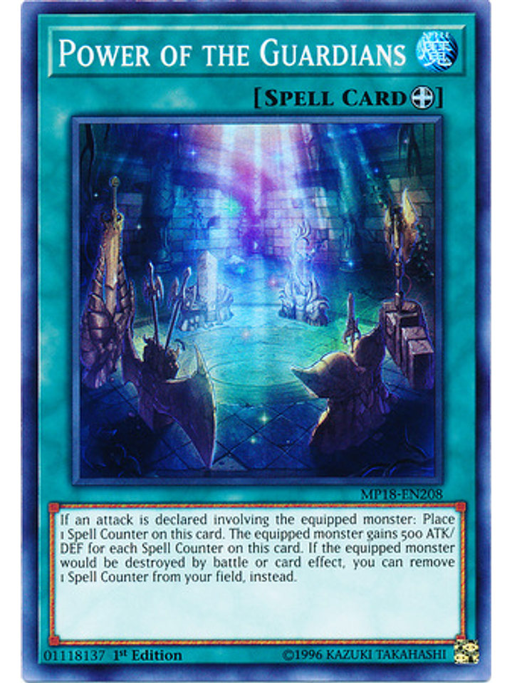 Power of the Guardians - MP18-EN208 - Super Rare 1st Edition 1
