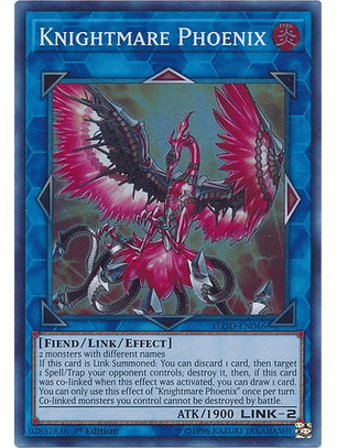 Knightmare Phoenix - FLOD-EN046 - Super Rare 1st Edition