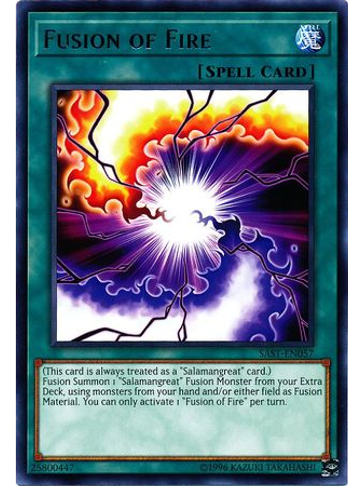 Fusion of Fire - SAST-EN057 - Rare Unlimited 1