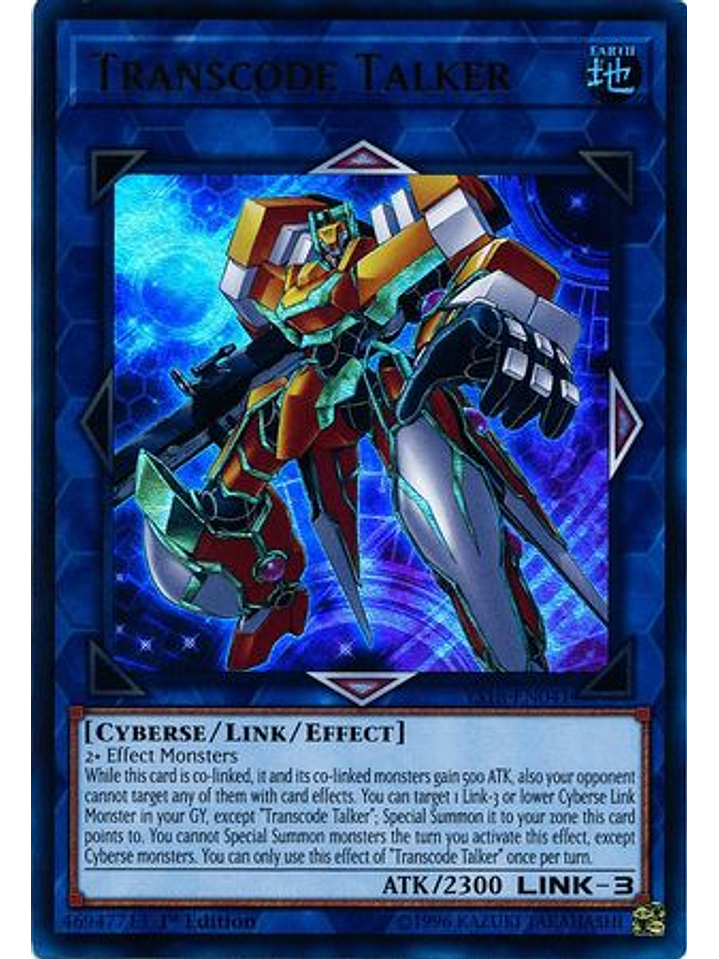 Transcode Talker - YS18-EN041 - Ultra Rare 1st Edition 1