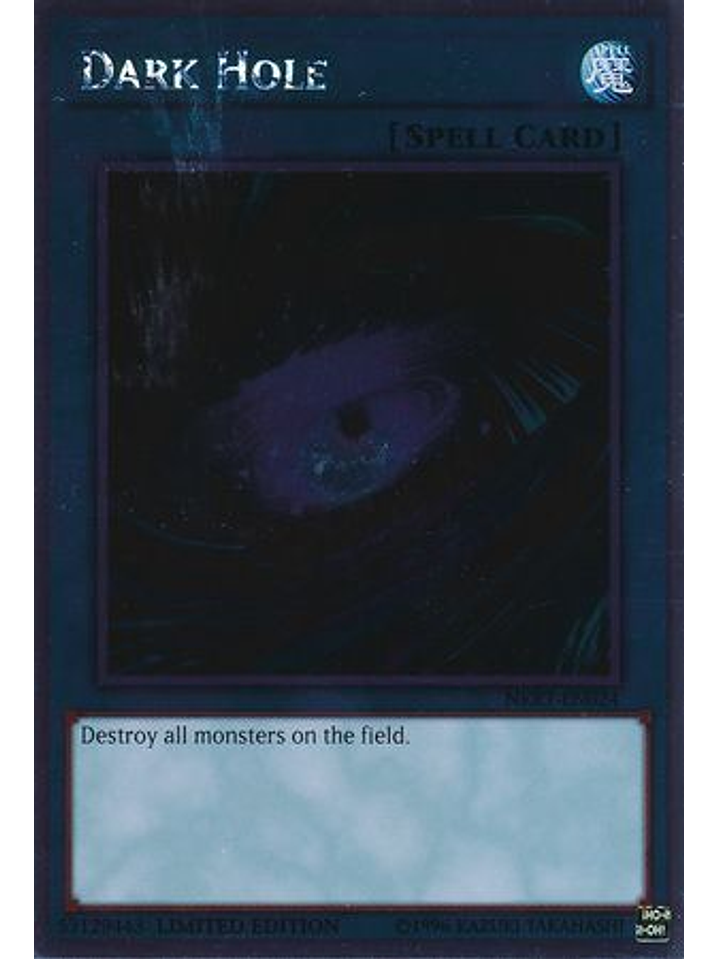 Dark Hole - NKRT-EN024 - Platinum Rare 1st Edition 1