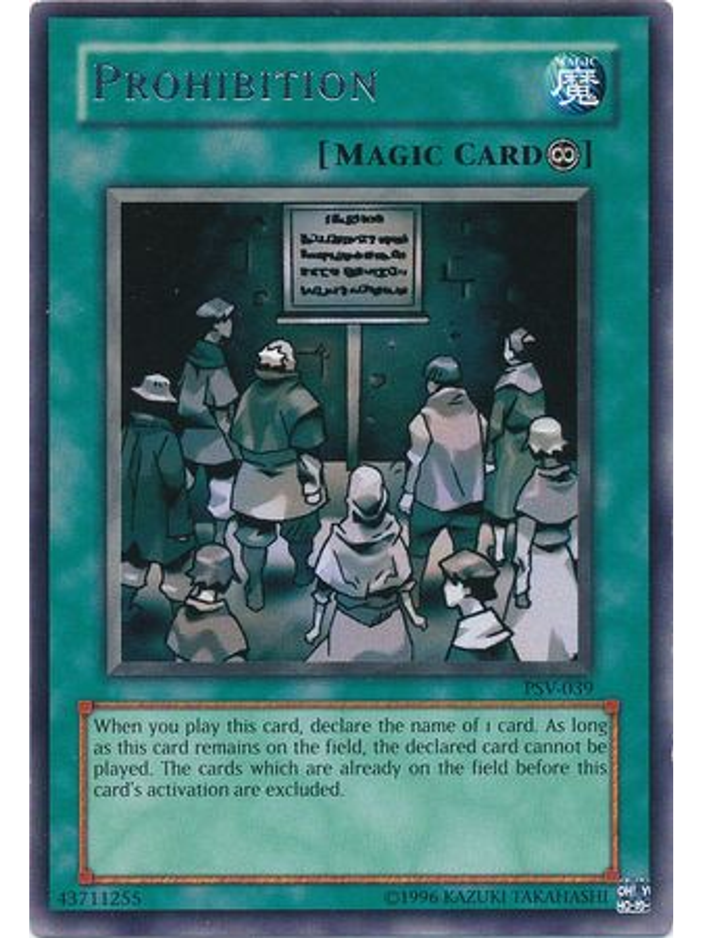 Prohibition - PSV-039 - Rare Unlimited 1