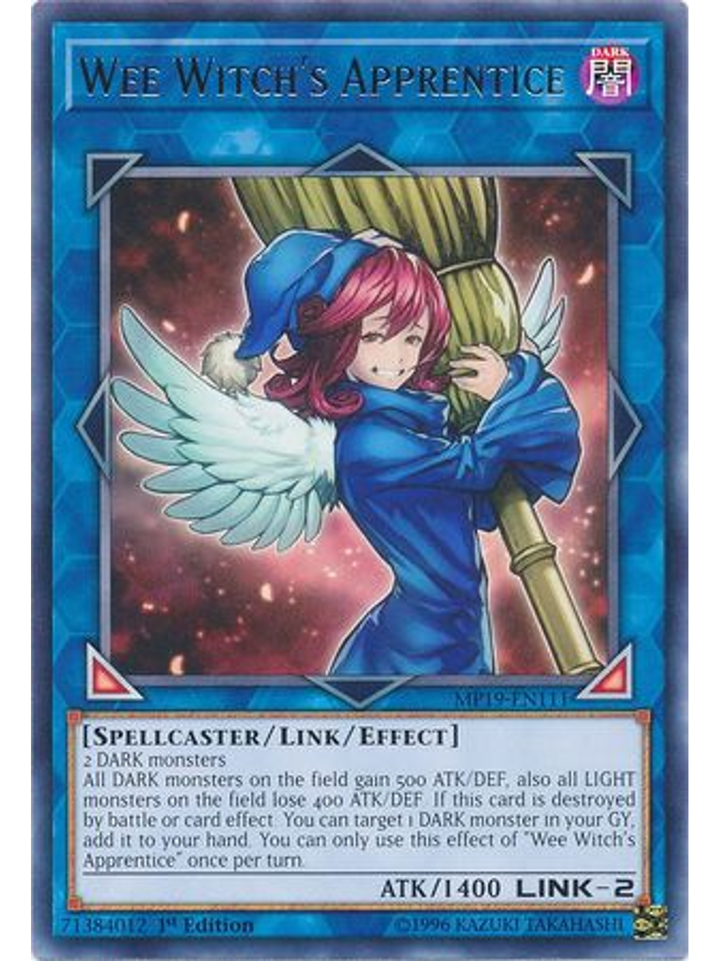 Wee Witch's Apprentice - MP19-EN111 - Rare 1st Edition 1