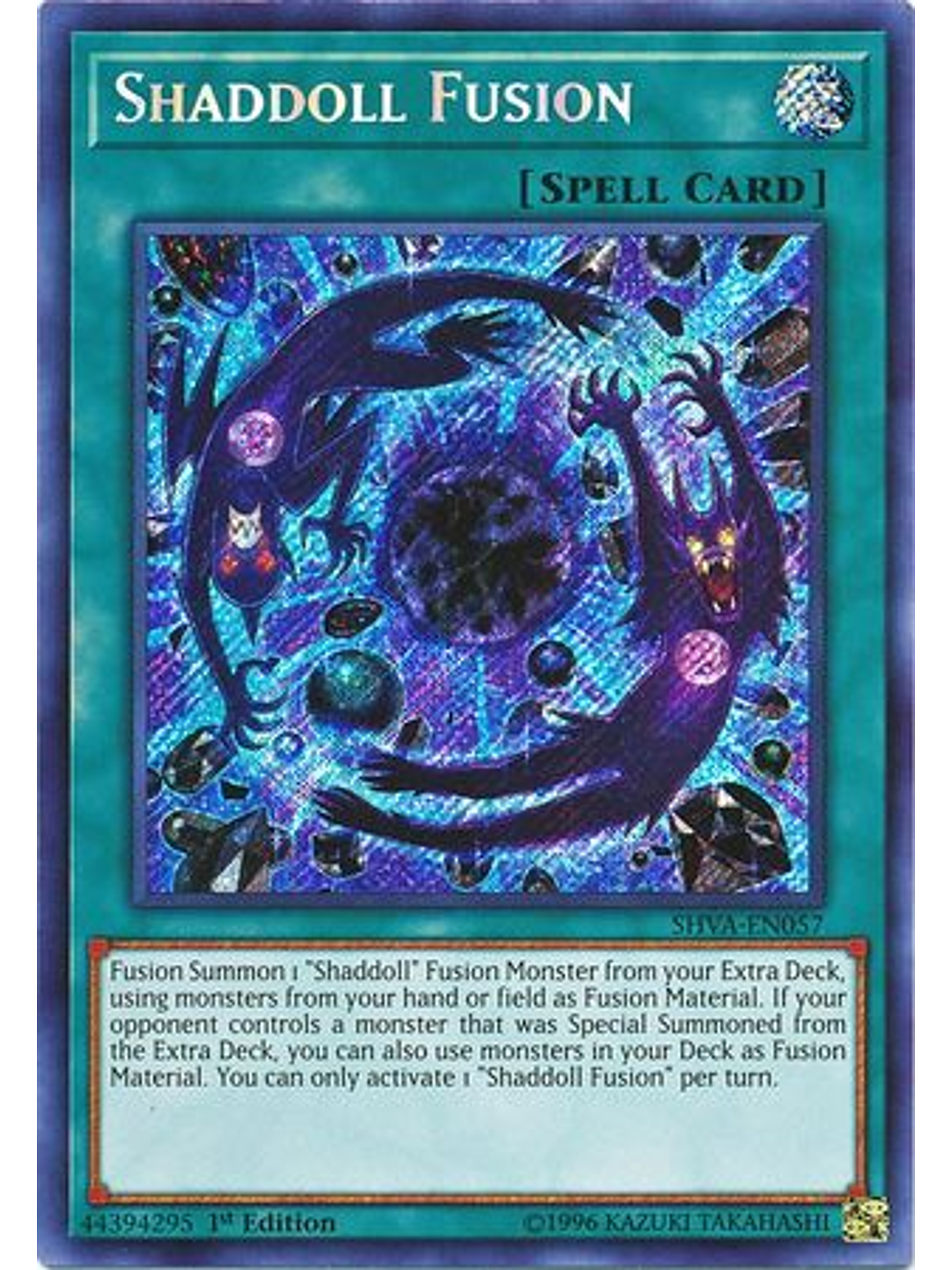 Shaddoll Fusion - SHVA-EN057 - Secret Rare 1st Edition 1
