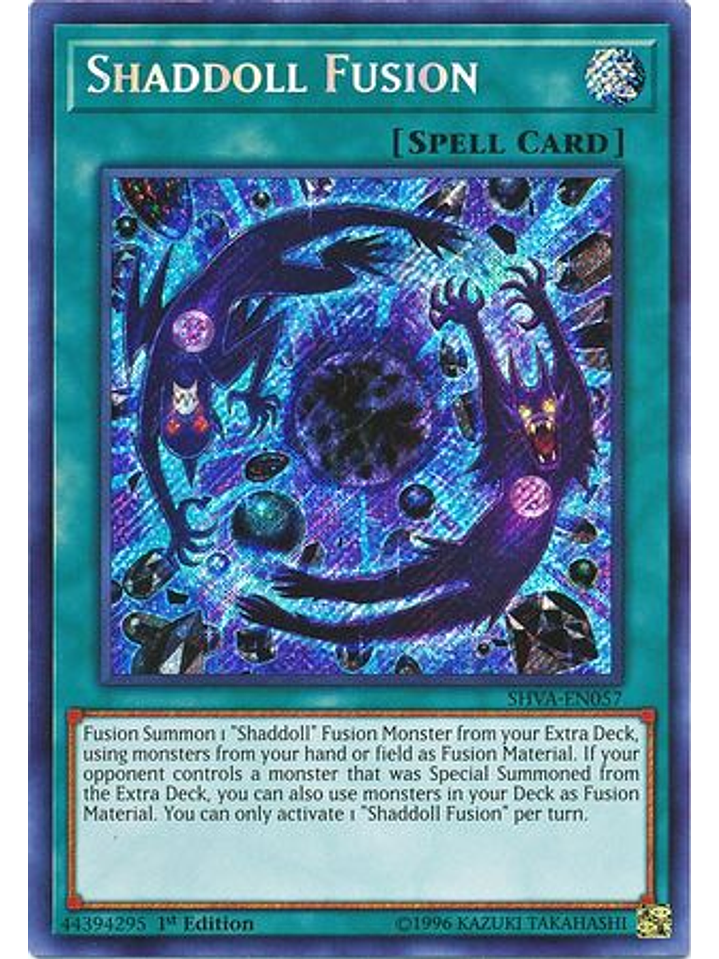 Shaddoll Fusion - SHVA-EN057 - Secret Rare 1st Edition 1